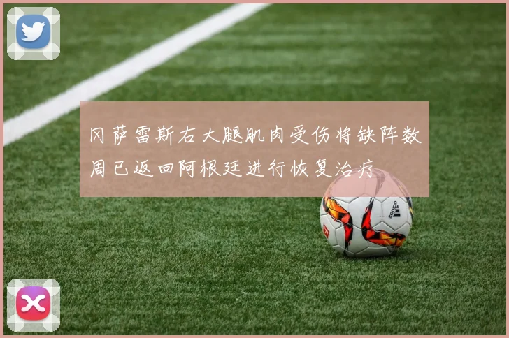 冈萨雷斯右大腿肌肉受伤将缺阵数周已返回阿根廷进行恢复治疗